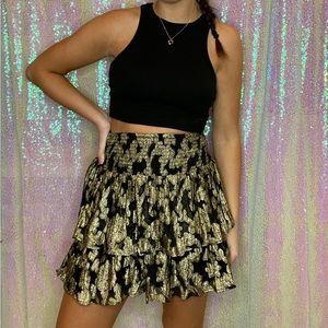 Elan Smocked Skirt NWT